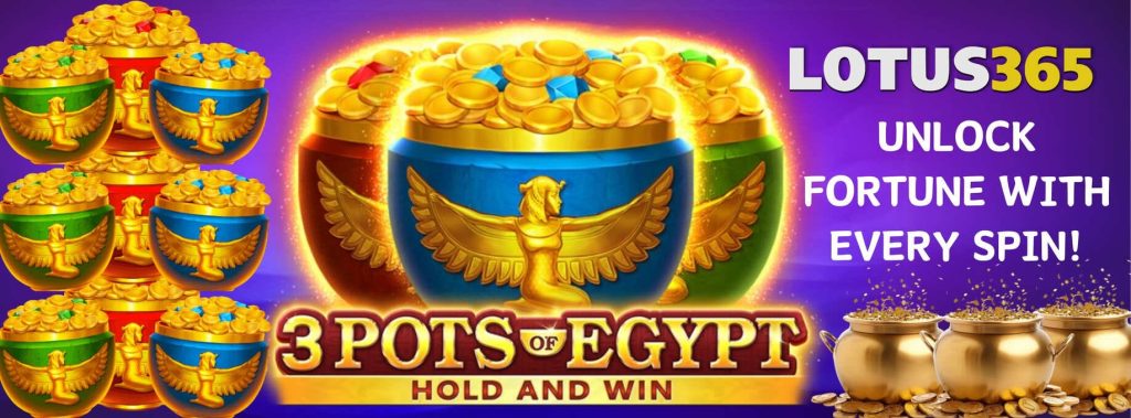 How to Win 3 Pots of Egypt